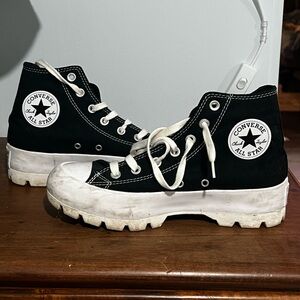 Hightop platform converse - 8